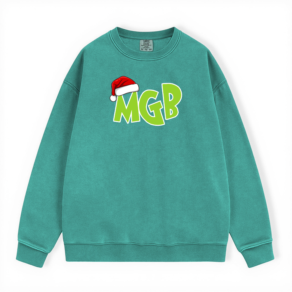 MGB GRINCH COMFORT COLORS CREWNECK