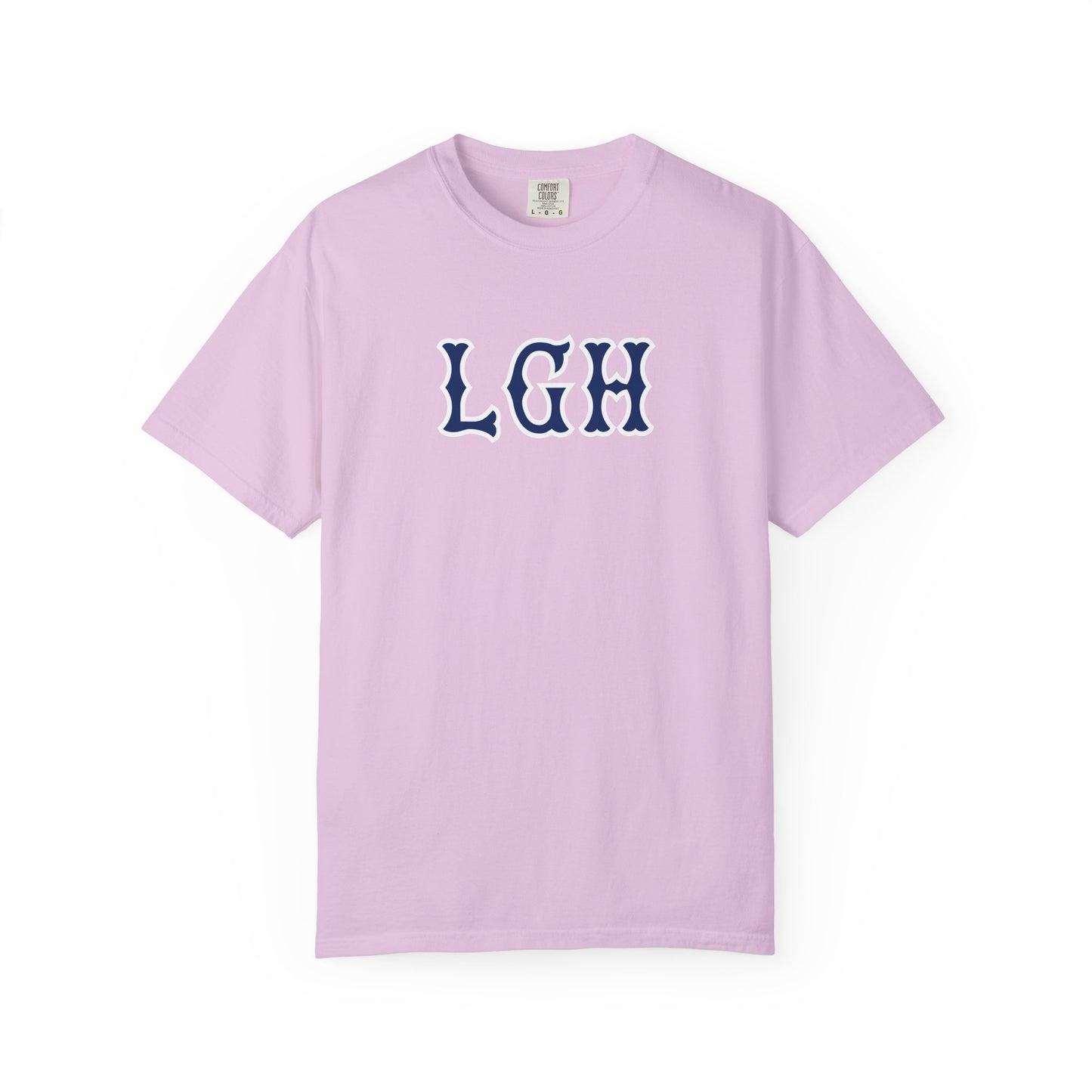 LGH NAVY SOX LETTERS TEE