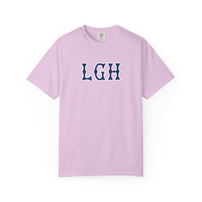 LGH NAVY SOX LETTERS TEE