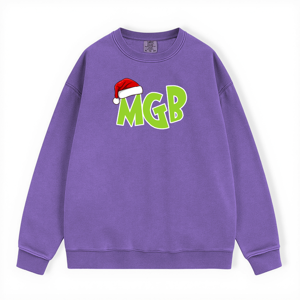 MGB GRINCH COMFORT COLORS CREWNECK