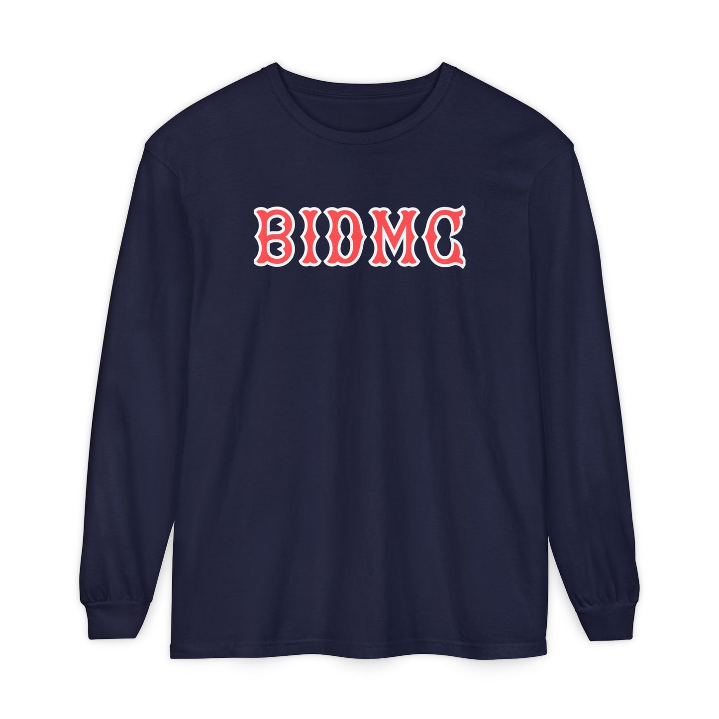 BIDMC SOX LETTERS LONG SLEEVE
