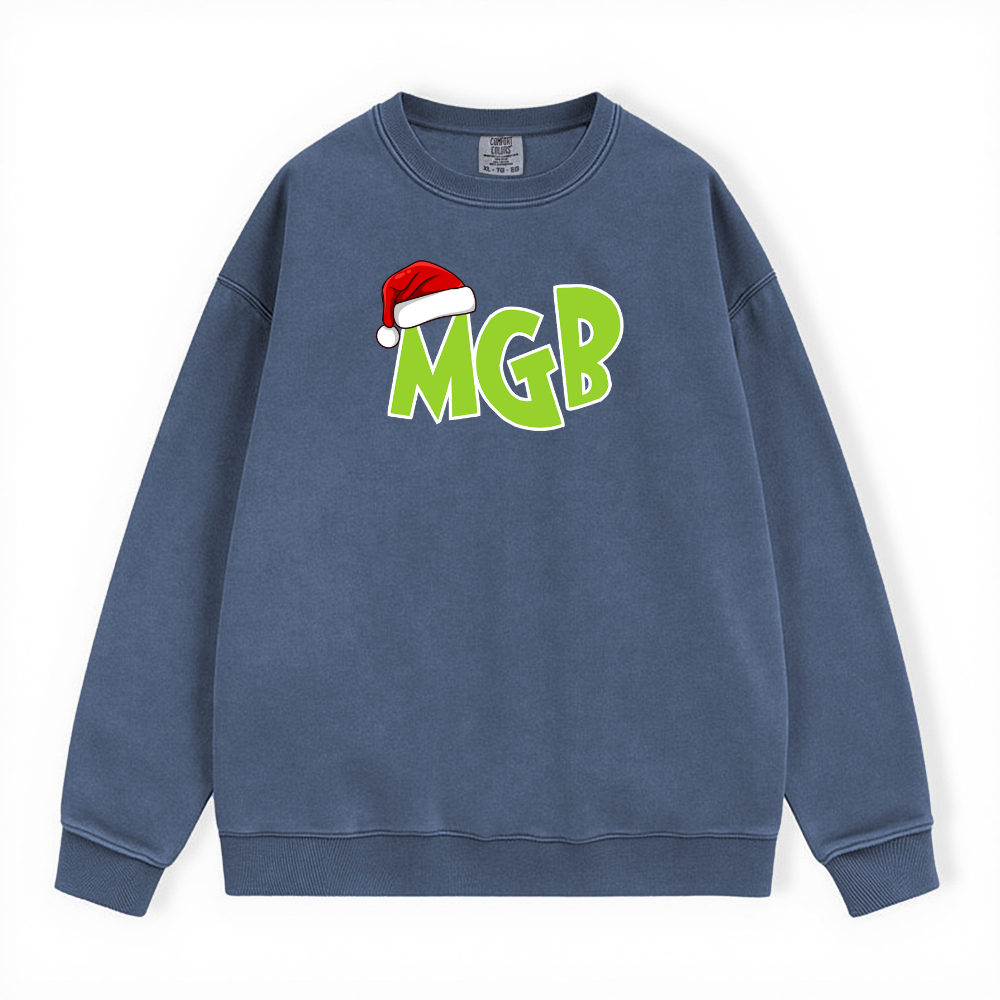 MGB GRINCH COMFORT COLORS CREWNECK