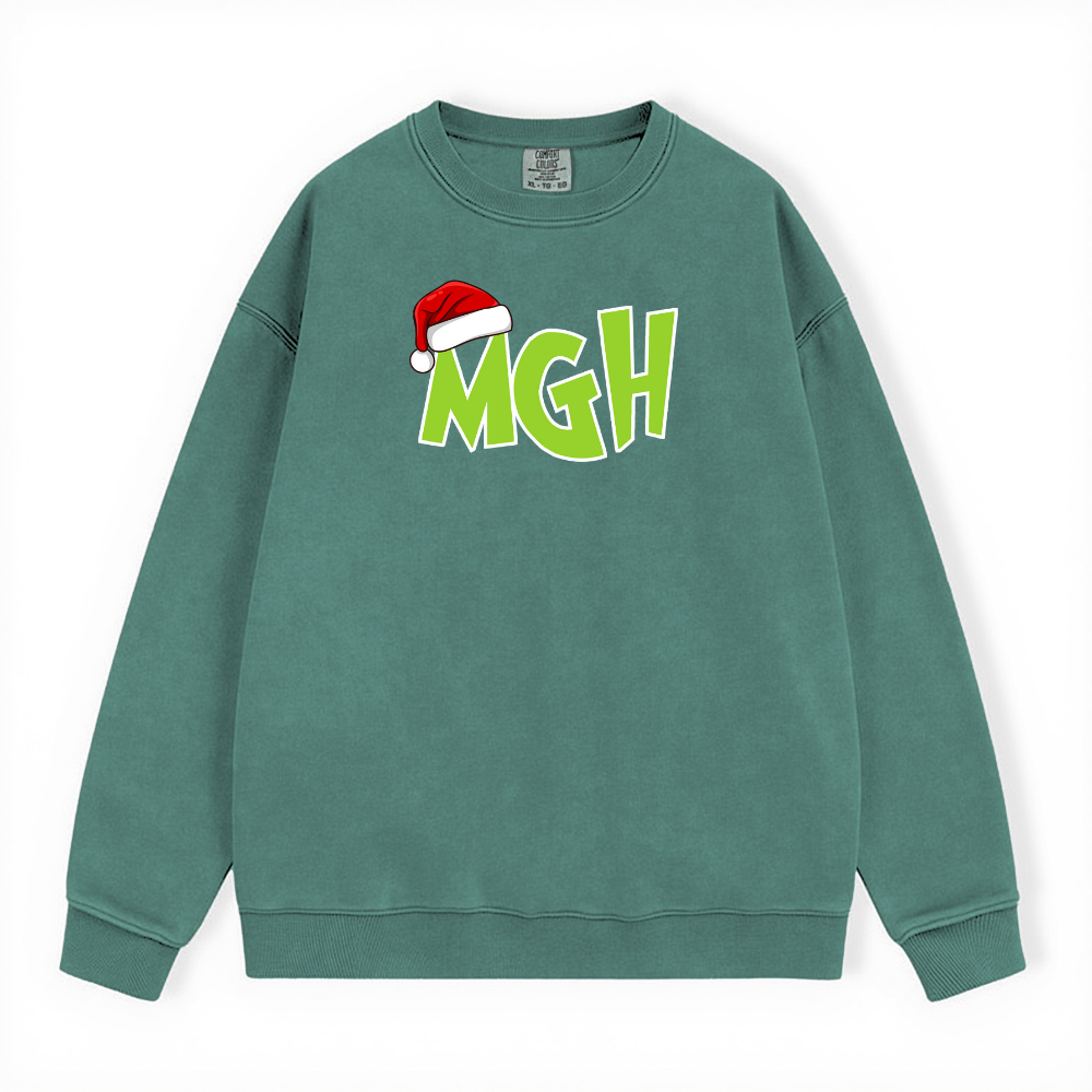 MGH GRINCH COMFORT COLORS CREWNECK