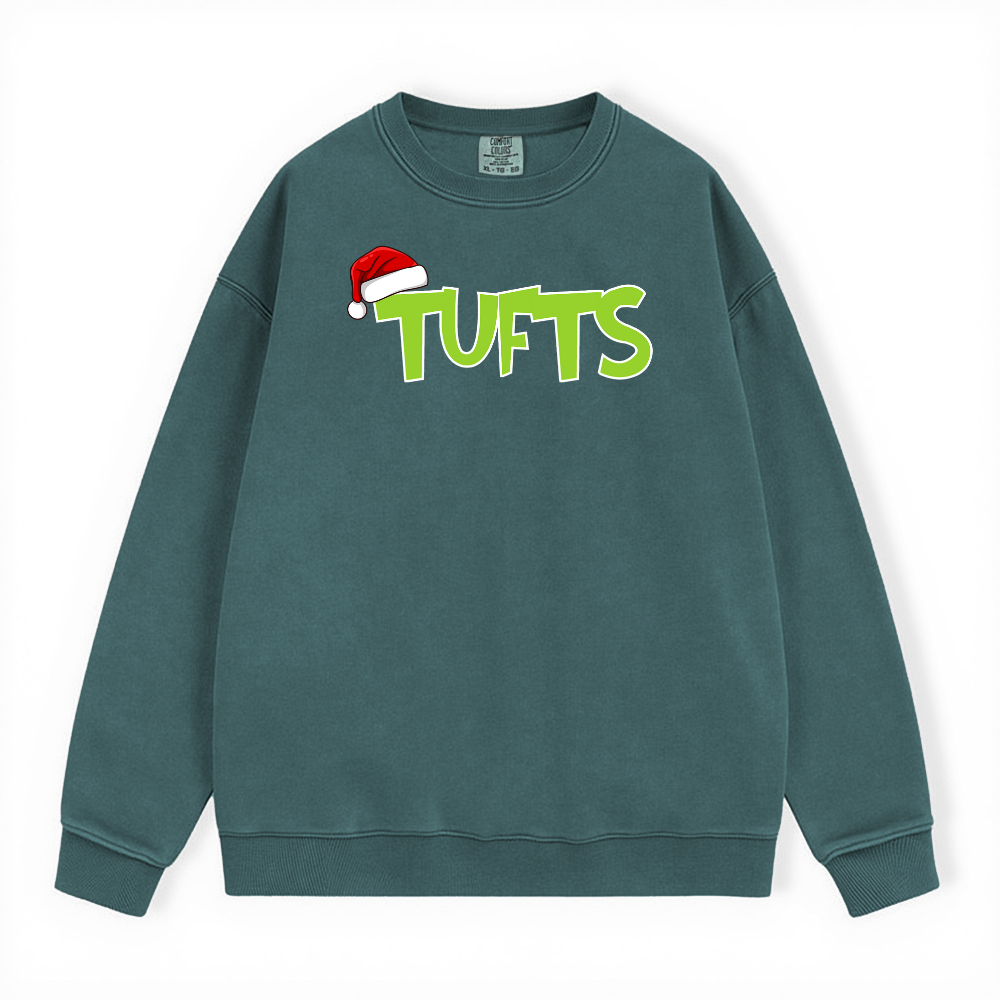 TUFTS GRINCH COMFORT COLORS CREWNECK