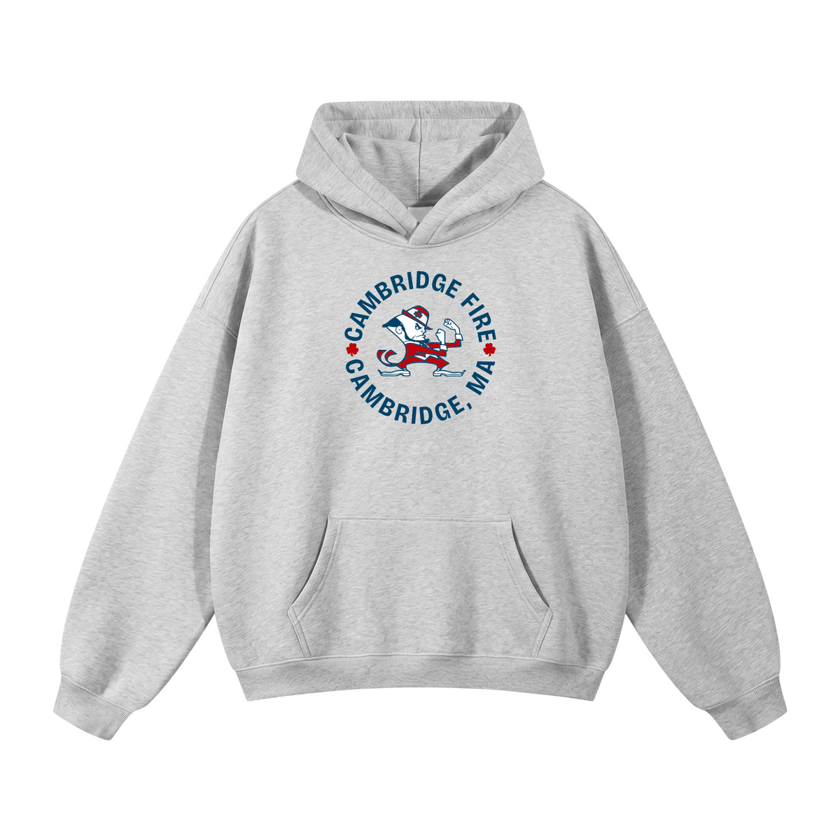 CAMBRIDGE FIRE FI FRONT ONLY HOODIE