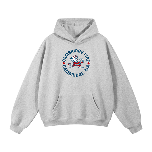 CAMBRIDGE FIRE FI FRONT ONLY HOODIE