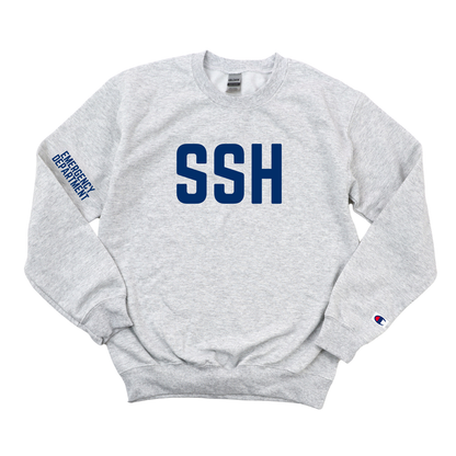 NAVY SSH EMERGENCY DEPARTMENT - CHAMPION CREWNECK