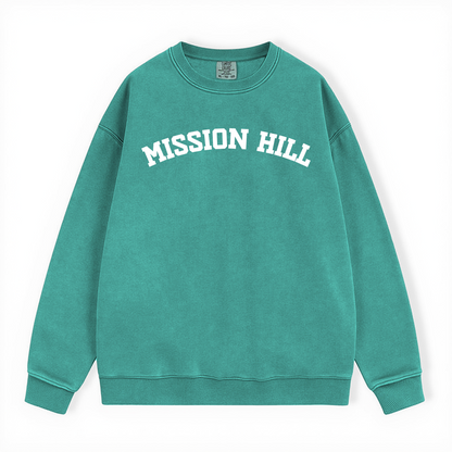 MISSION HILL COMFORT COLORS CREWNECK