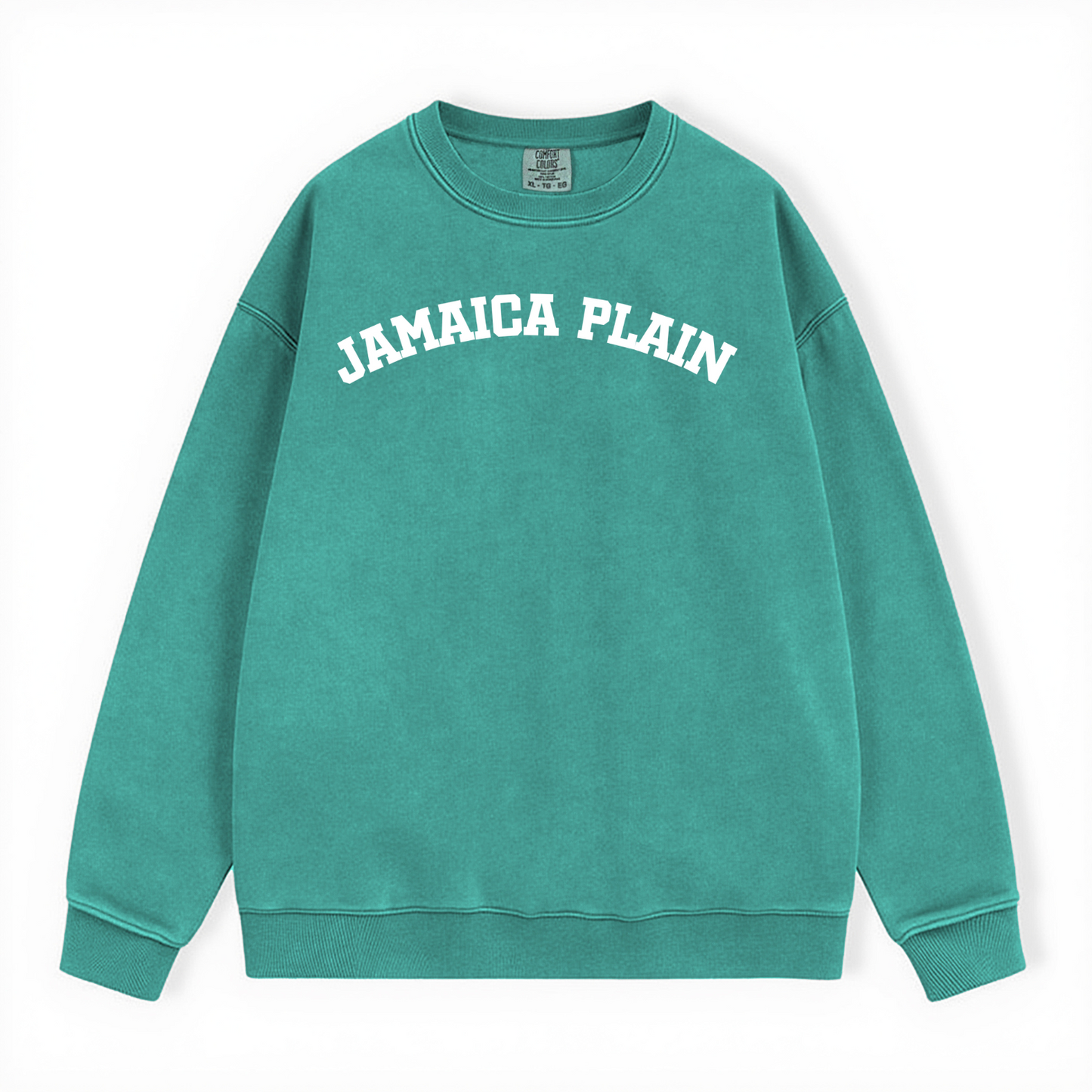 JAMAICA PLAIN COMFORT COLORS CREWNECK
