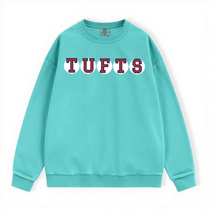 TUFTS RETIRED SOX LETTERS CREWNECK