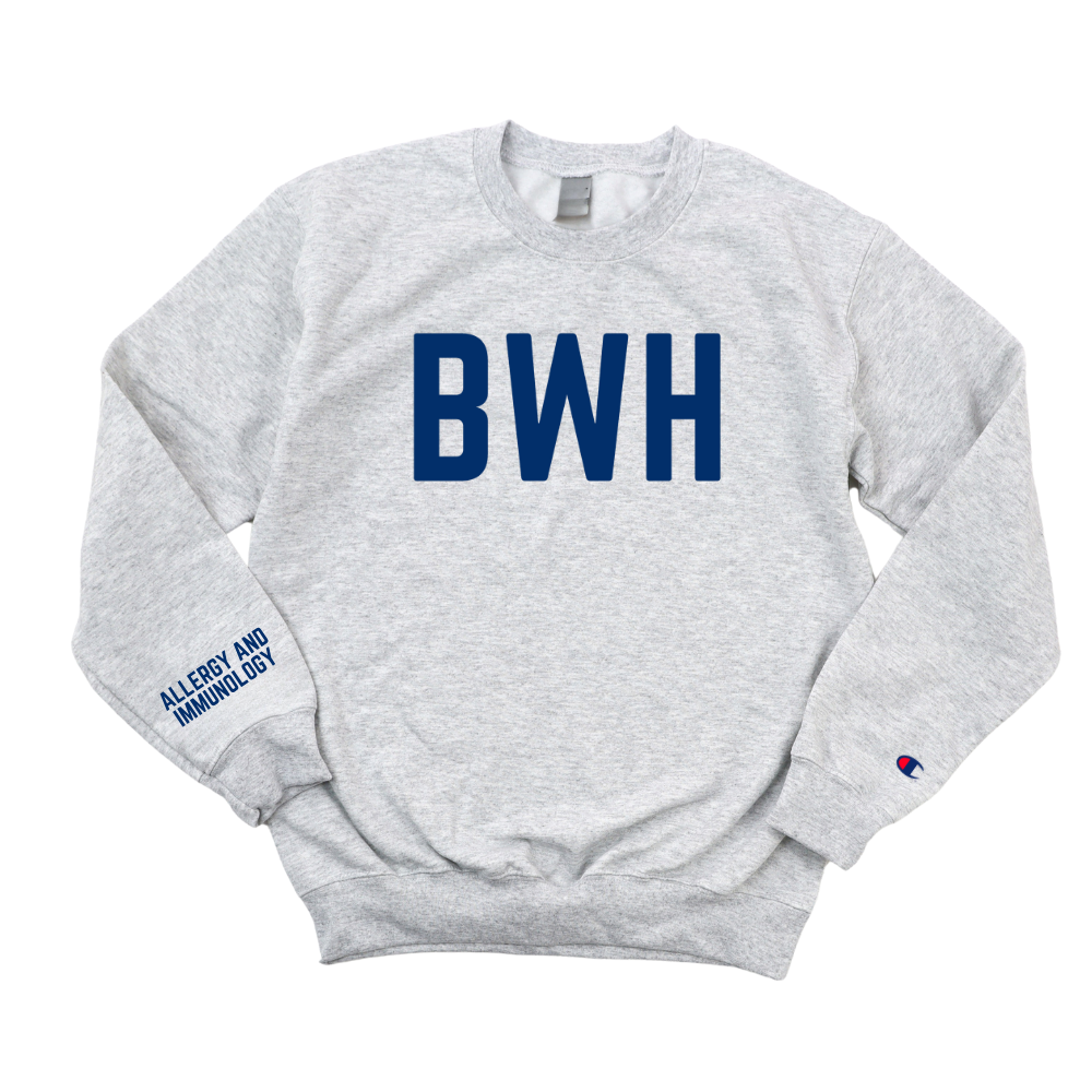 BWH ALLERGY AND IMMUNOLOGY CHAMPION CREWNECK