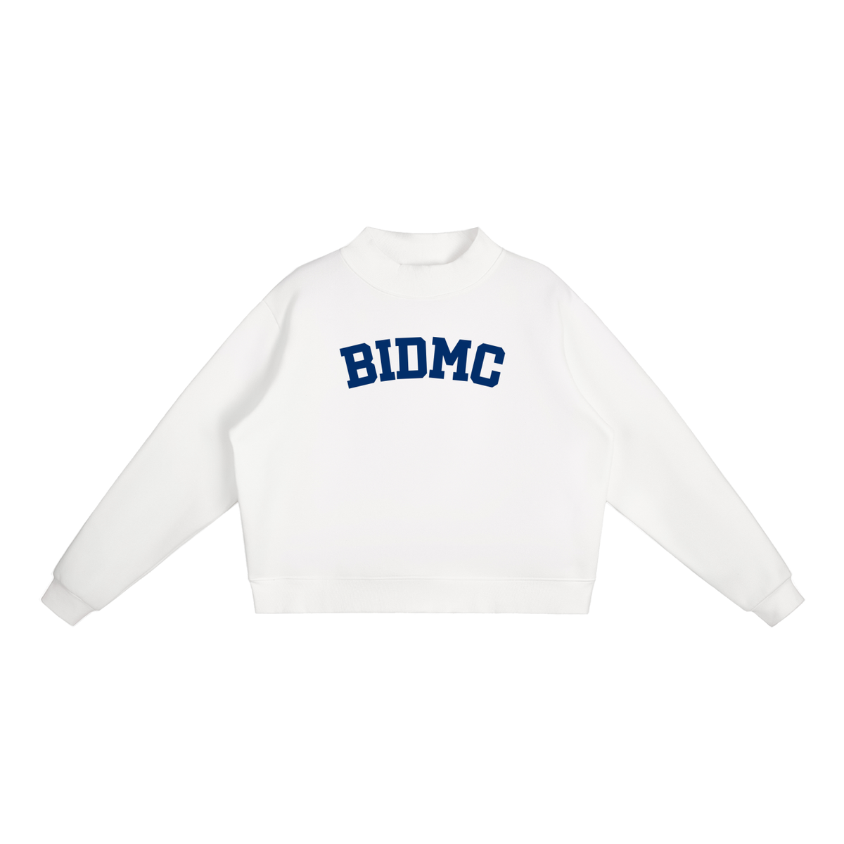 BIDMC BLOCK LETTERS MOCK NECK
