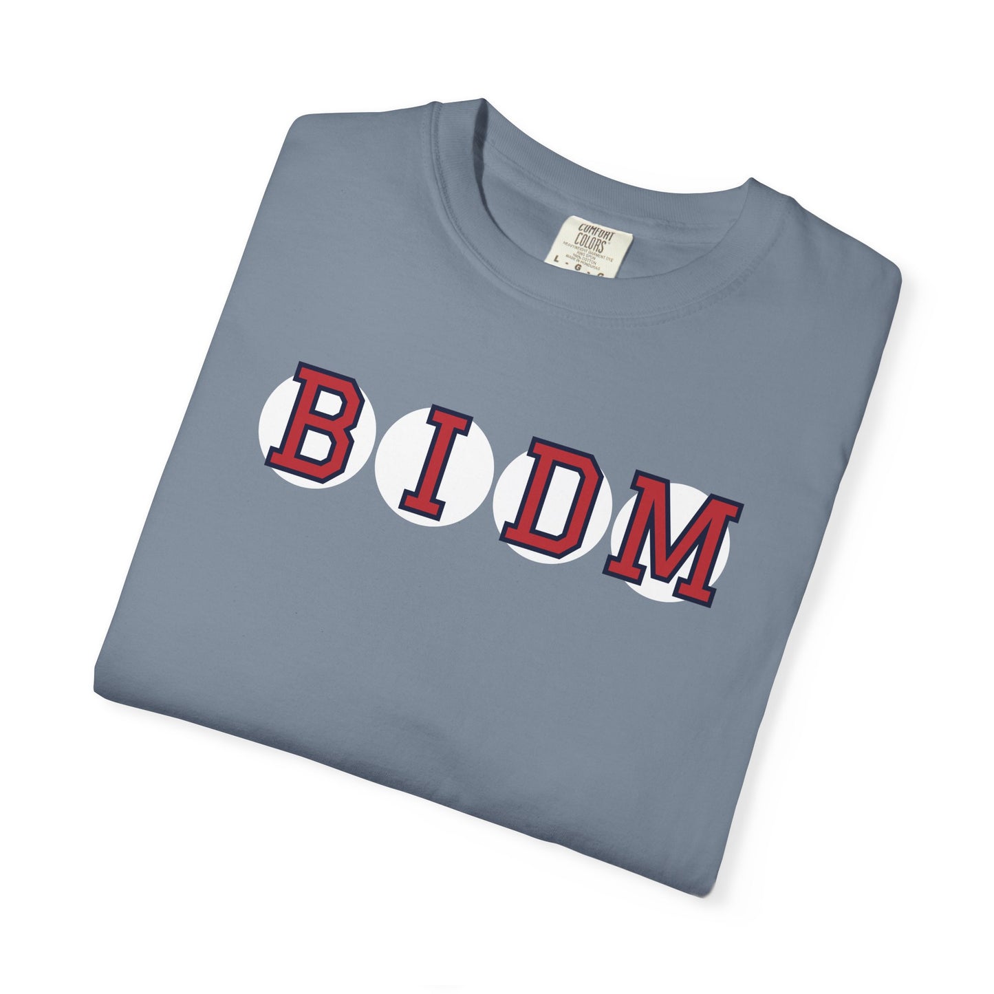 BIDM RETIRED SOX LETTERS TEE