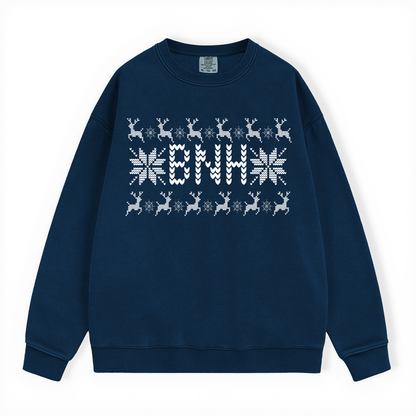 BNH UGLY SWEATER COMFORT COLORS CREWNECK