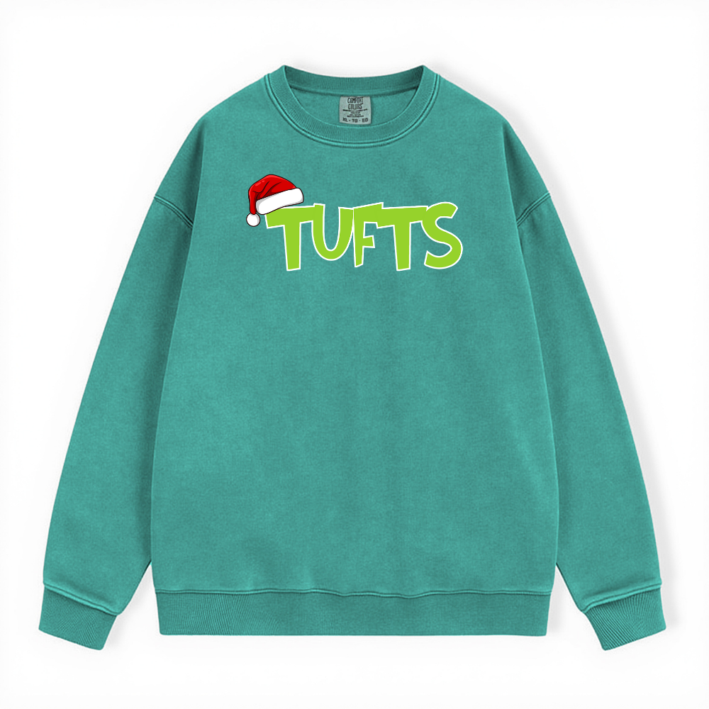 TUFTS GRINCH COMFORT COLORS CREWNECK