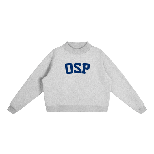 OSP BLOCK LETTER MOCK NECK
