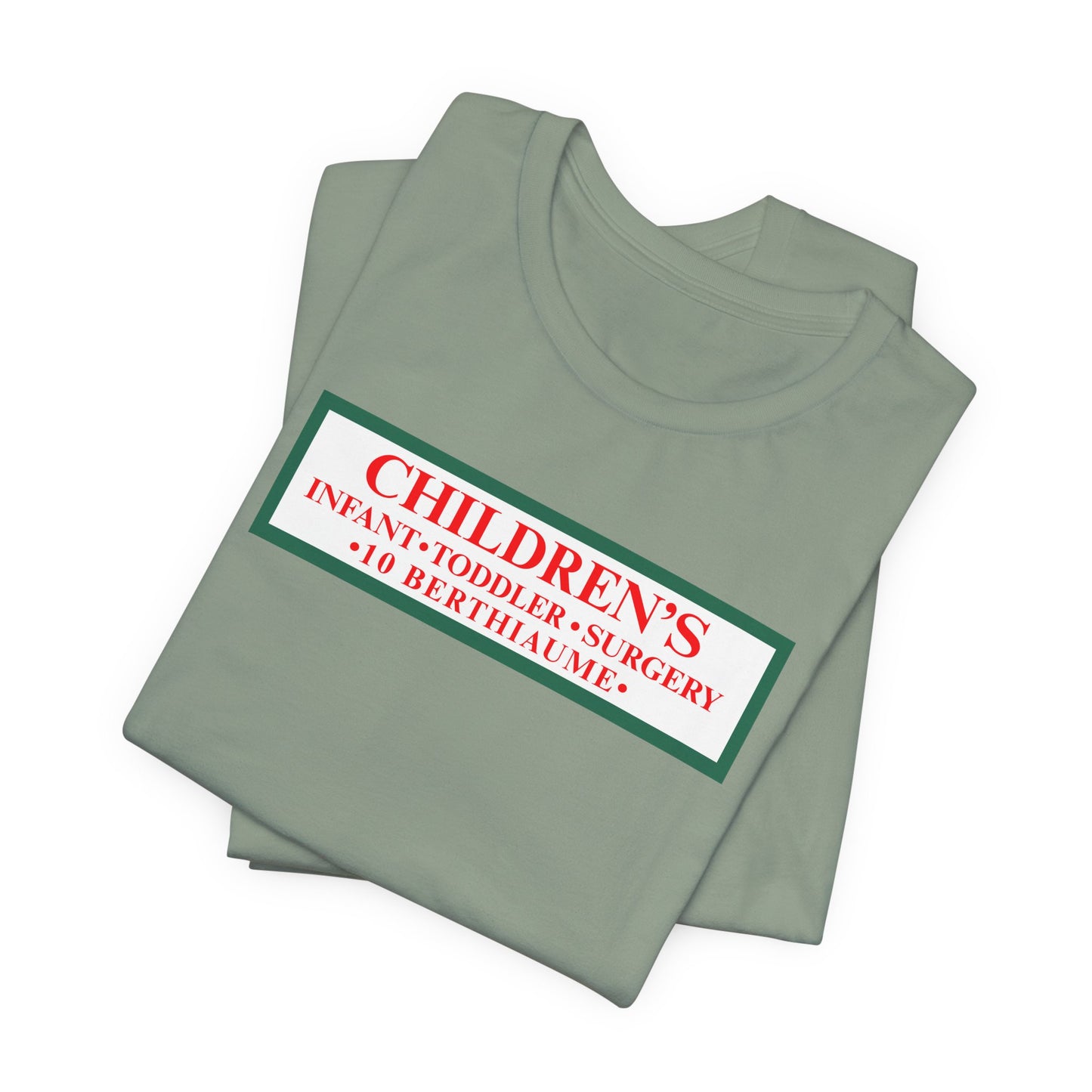 CHILDREN'S 10 BERTHIAUME NURSES NIGHT TEE