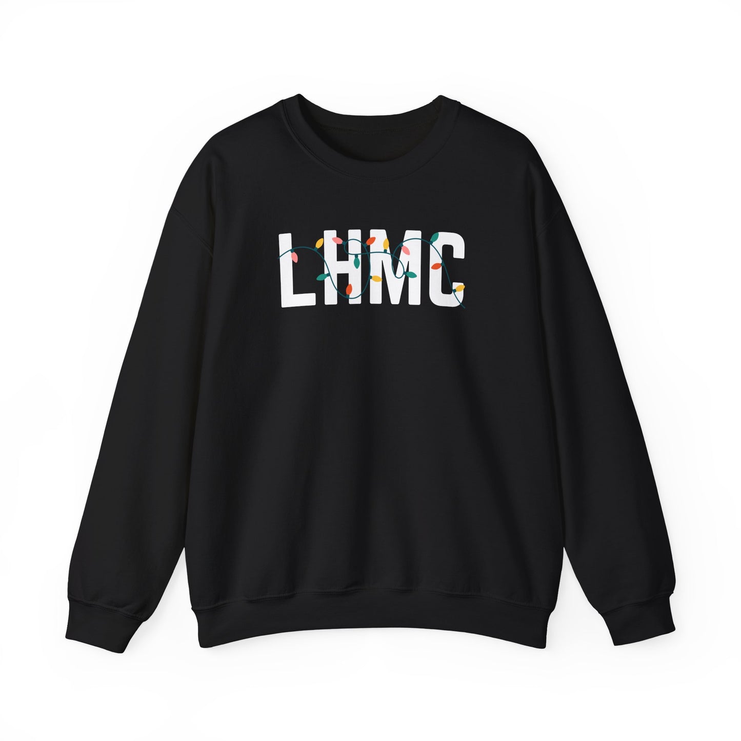 LHMC HOLIDAY LIGHTS HEAVY BLEND CREWNECK