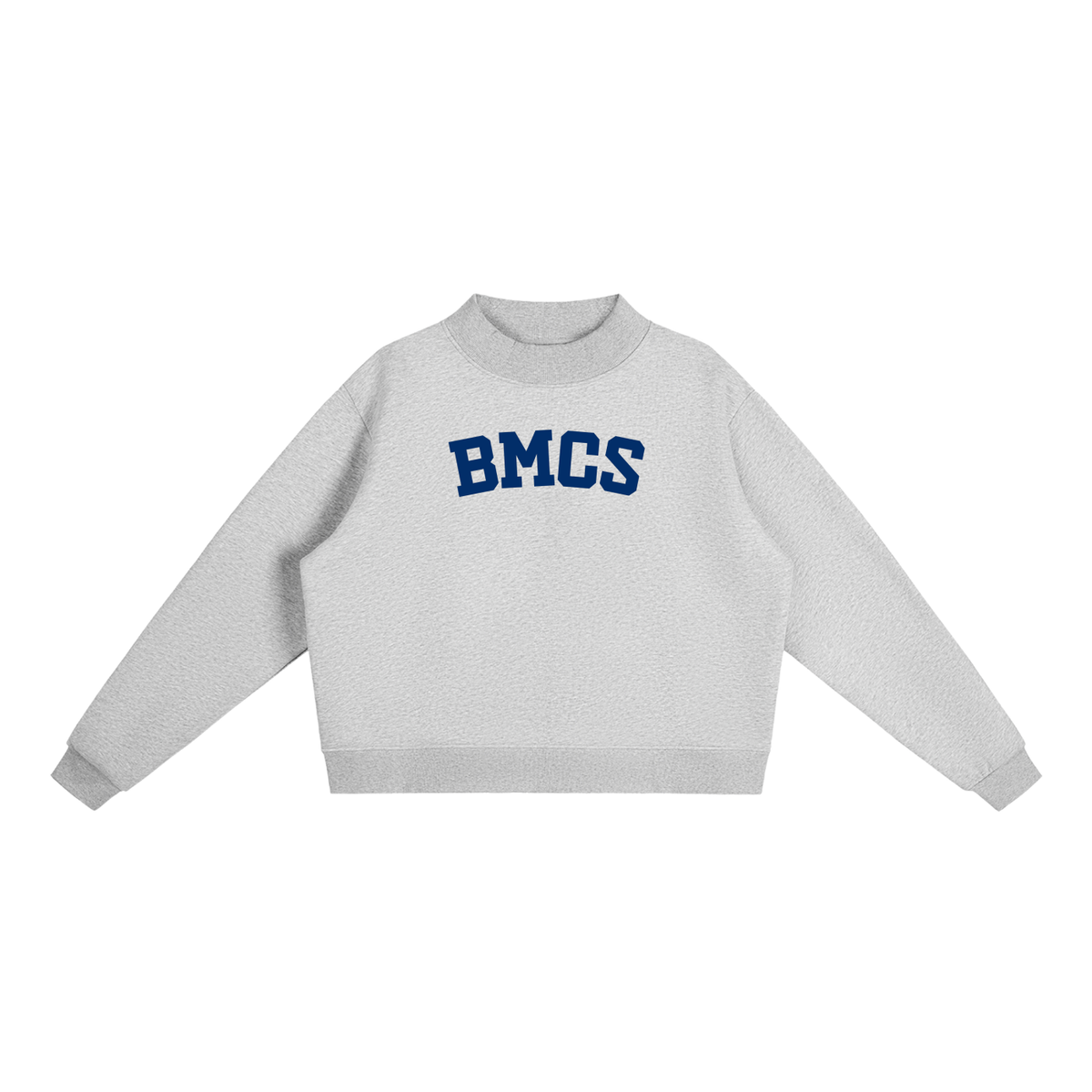 BMCS BLOCK LETTERS MOCK NECK
