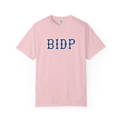 BIDP NAVY SOX LETTERS TEE