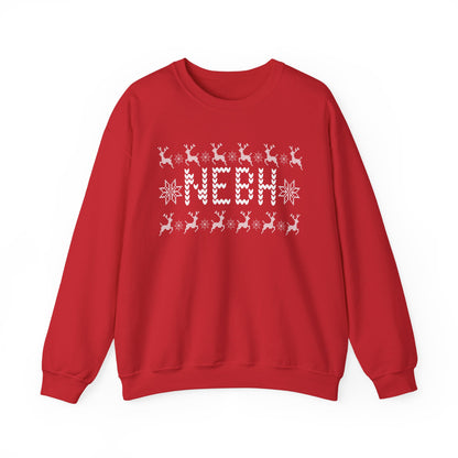 NEBH UGLY SWEATER HEAVY BLEND CREWNECK