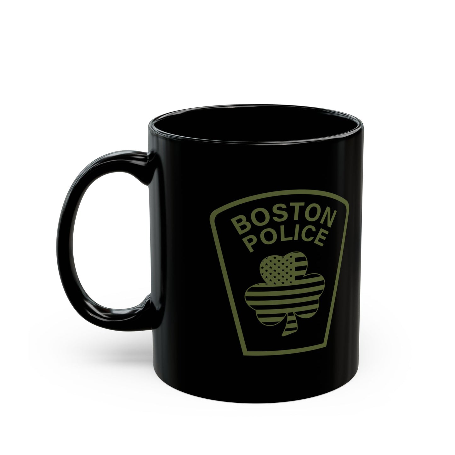 BADGE MUG GREEN