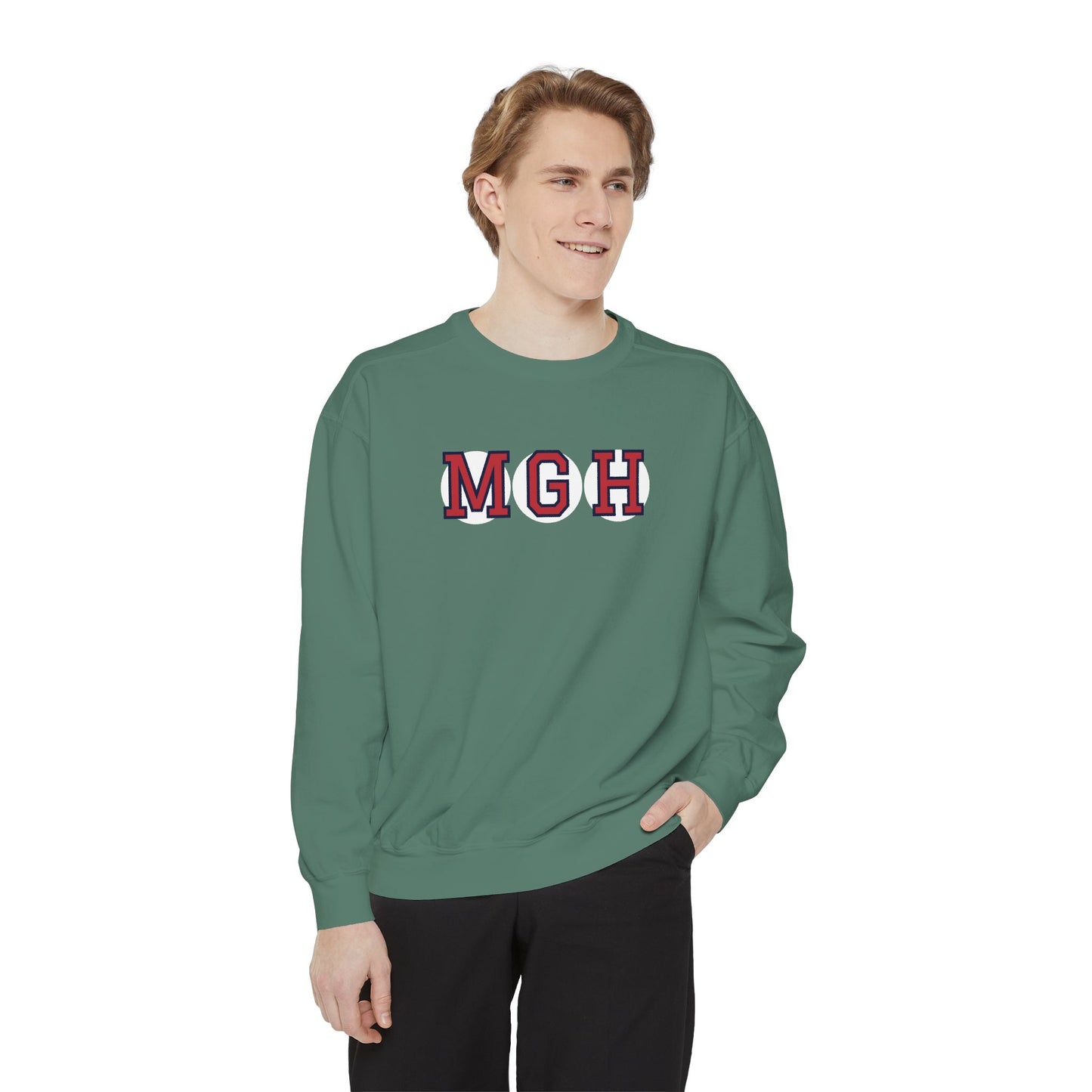 MGH RETIRED SOX LETTER CREWNECK