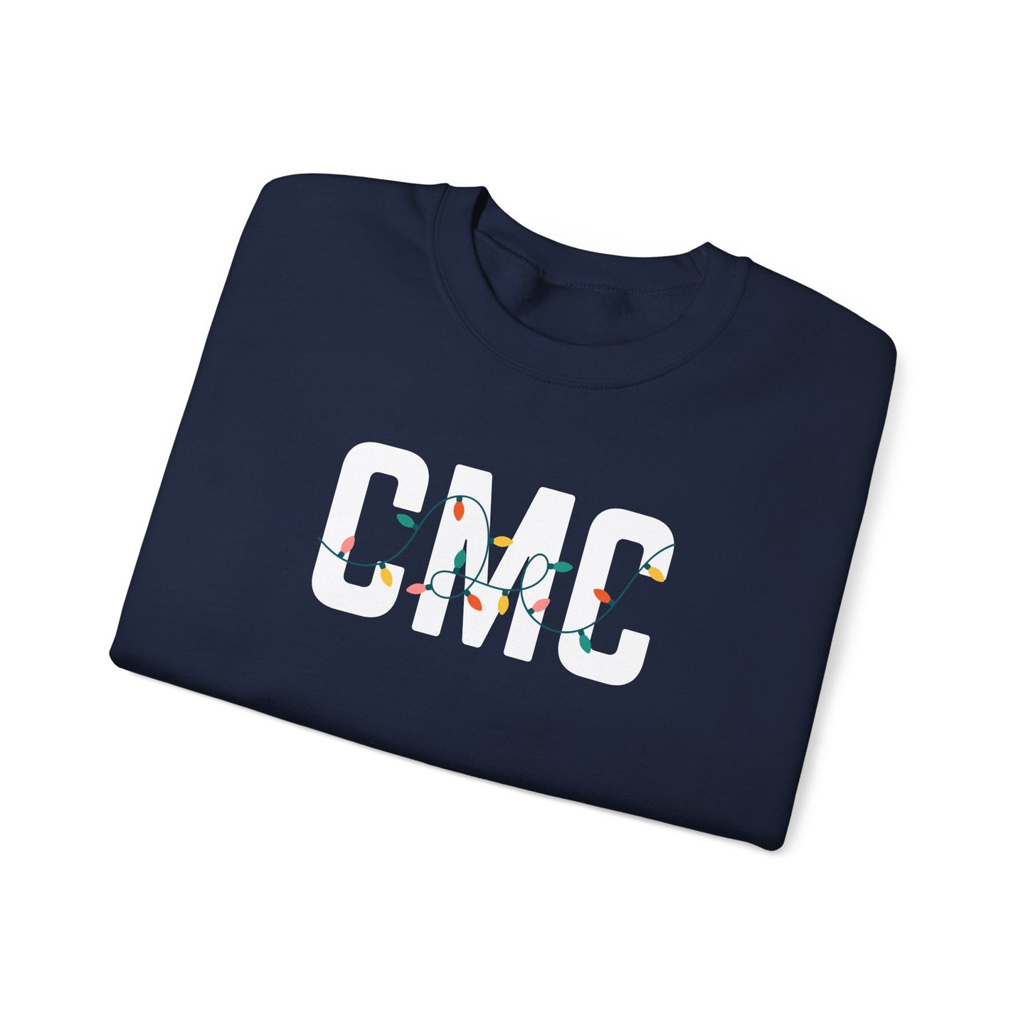CMC HOLIDAY LIGHTS HEAVY BLEND CREWNECK