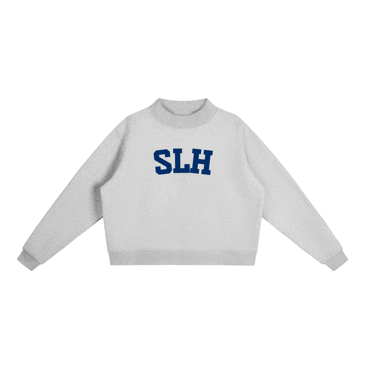 SLH BLOCK LETTER MOCK NECK