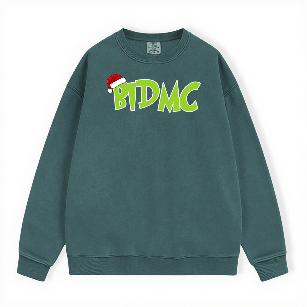 BIDMC GRINCH COMFORT COLORS CREWNECK