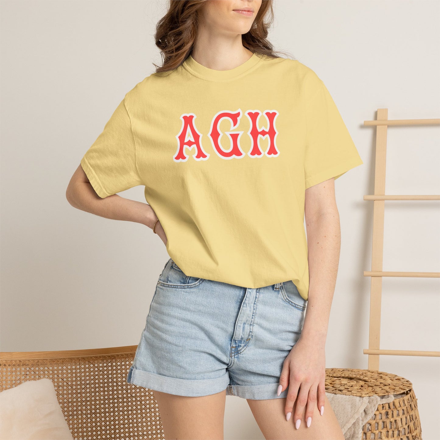 AGH SOX LETTERS TEE