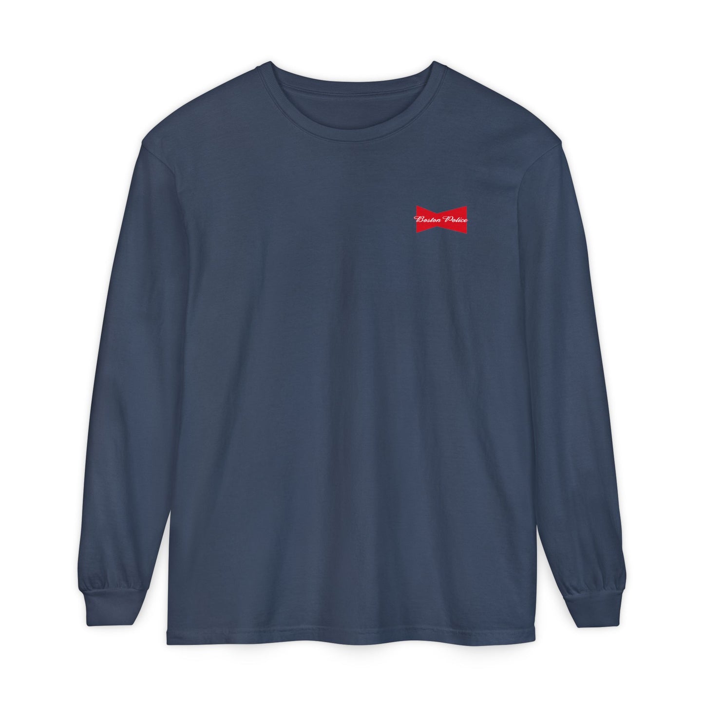 BOSTON POLICE CROWN LABEL LONG SLEEVE