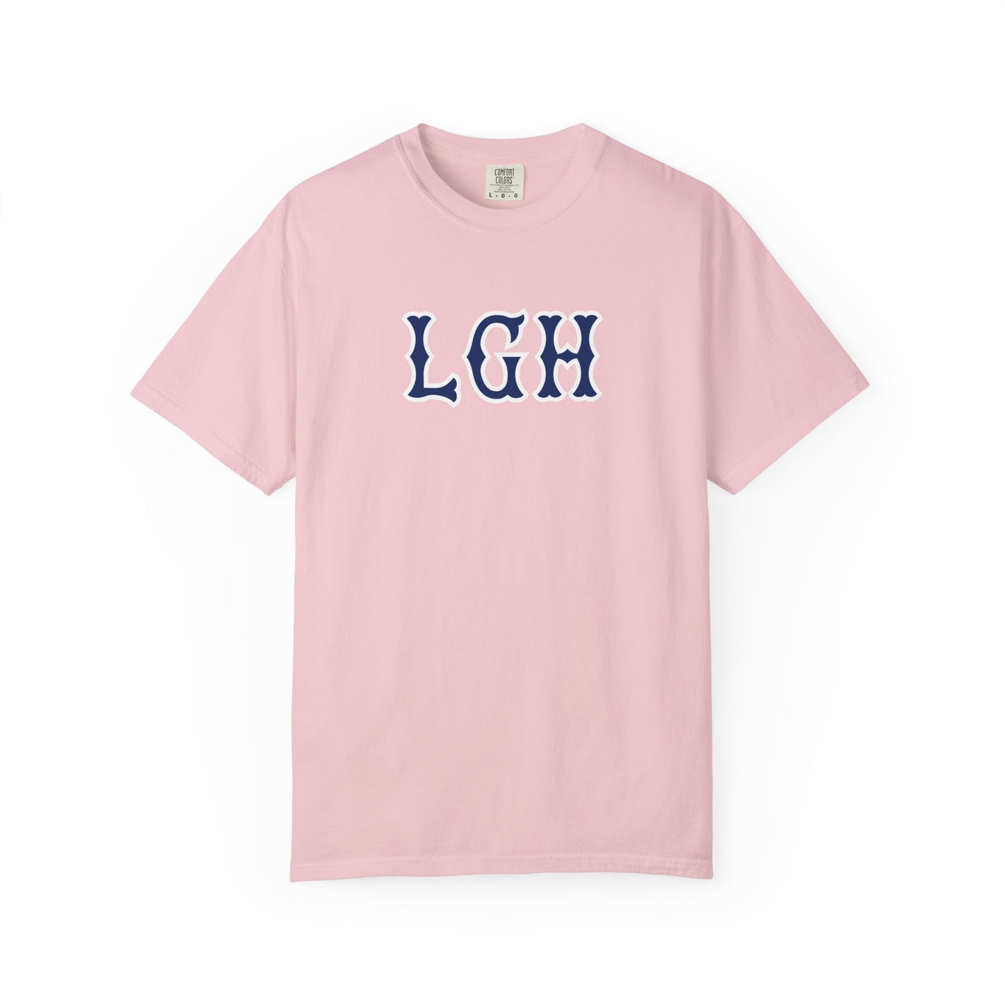 LGH NAVY SOX LETTERS TEE