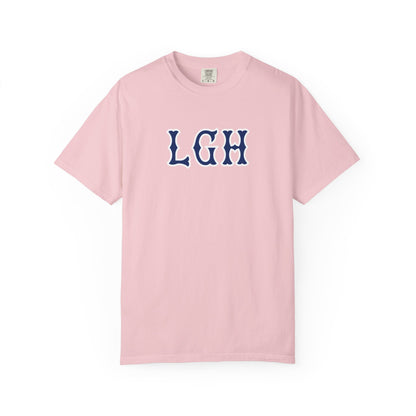 LGH NAVY SOX LETTERS TEE