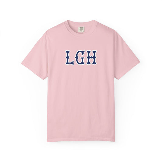 LGH NAVY SOX LETTERS TEE