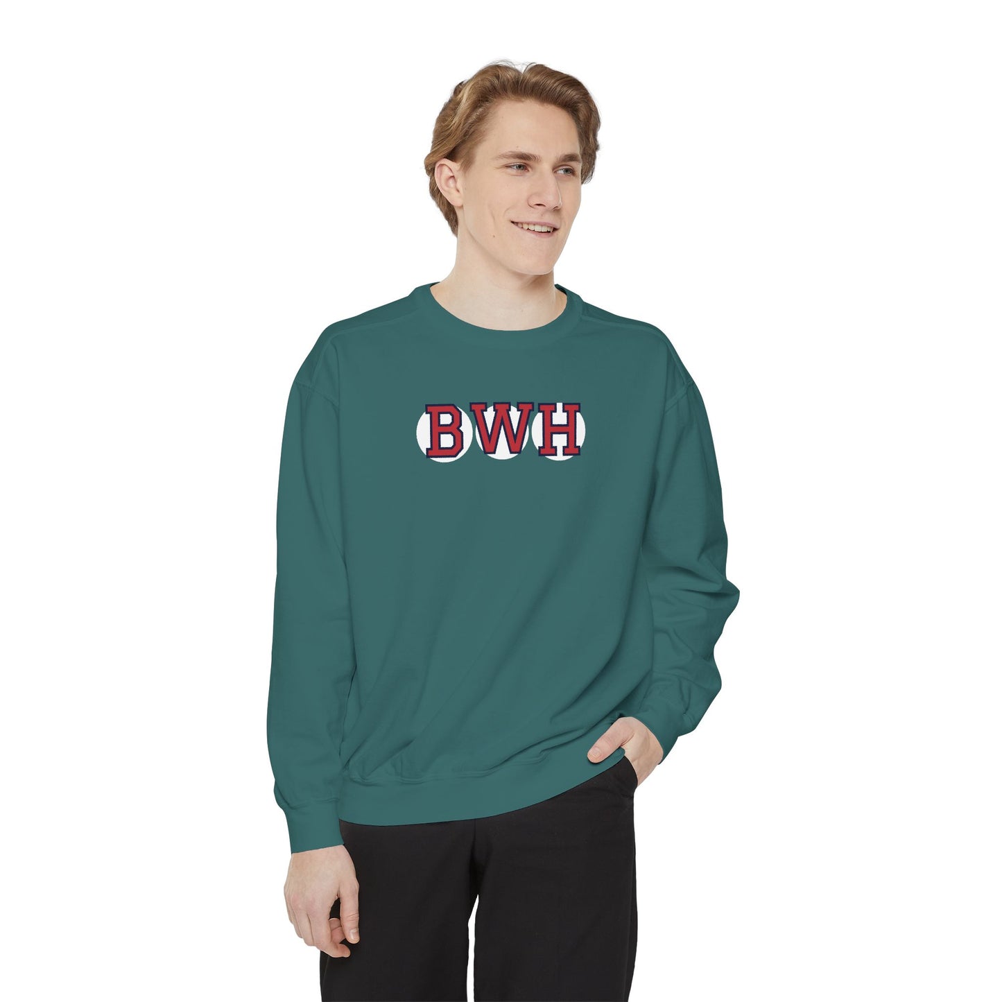 BWH RETIRED SOX LETTER CREWNECK