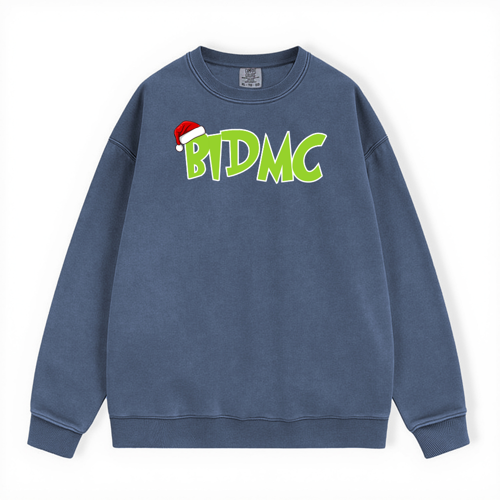 BIDMC GRINCH COMFORT COLORS CREWNECK