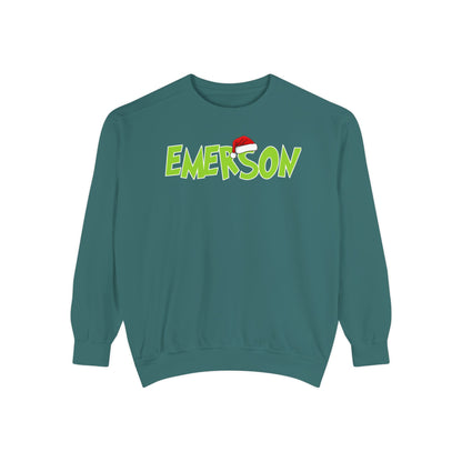 EMERSON GRINCH COMFORT COLORS CREWNECK