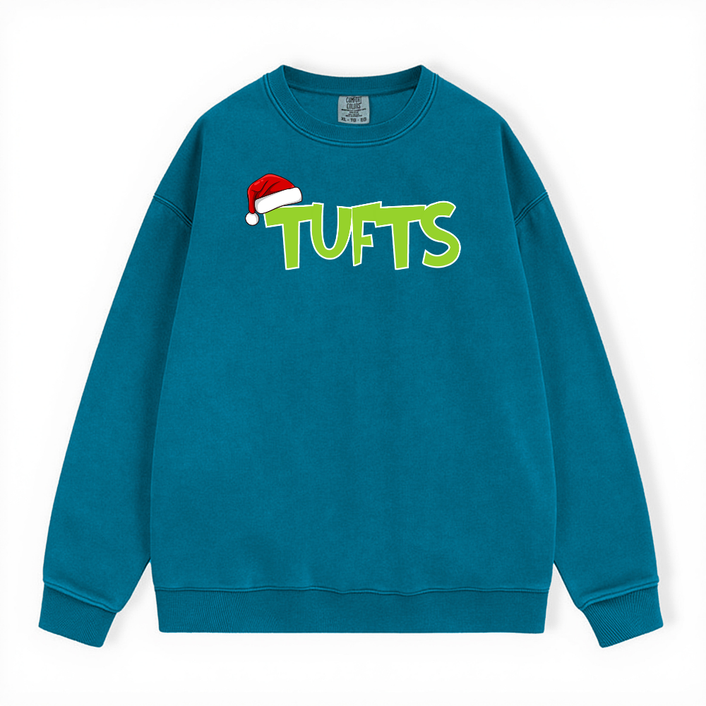 TUFTS GRINCH COMFORT COLORS CREWNECK
