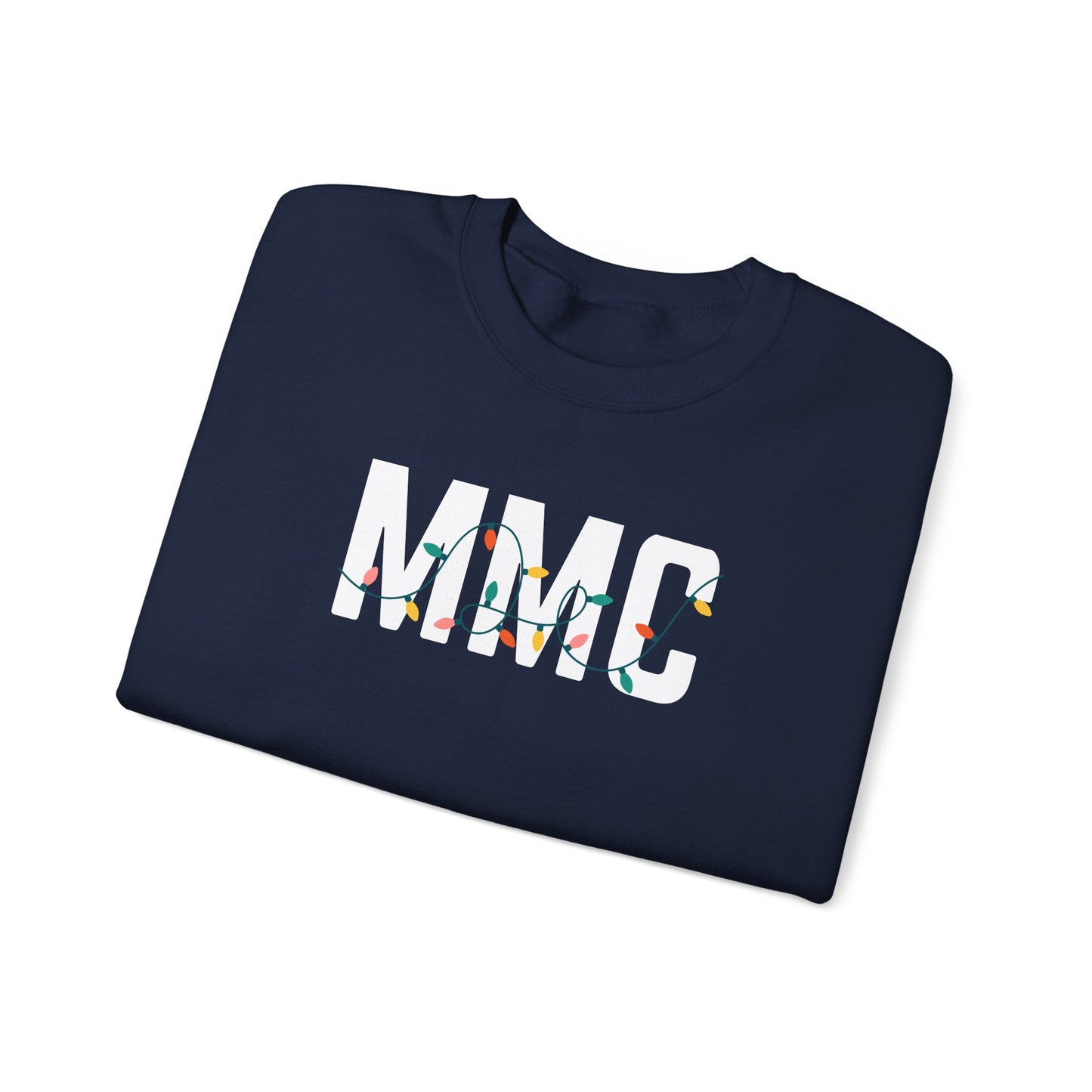 MMC HOLIDAY LIGHTS HEAVY BLEND CREWNECK