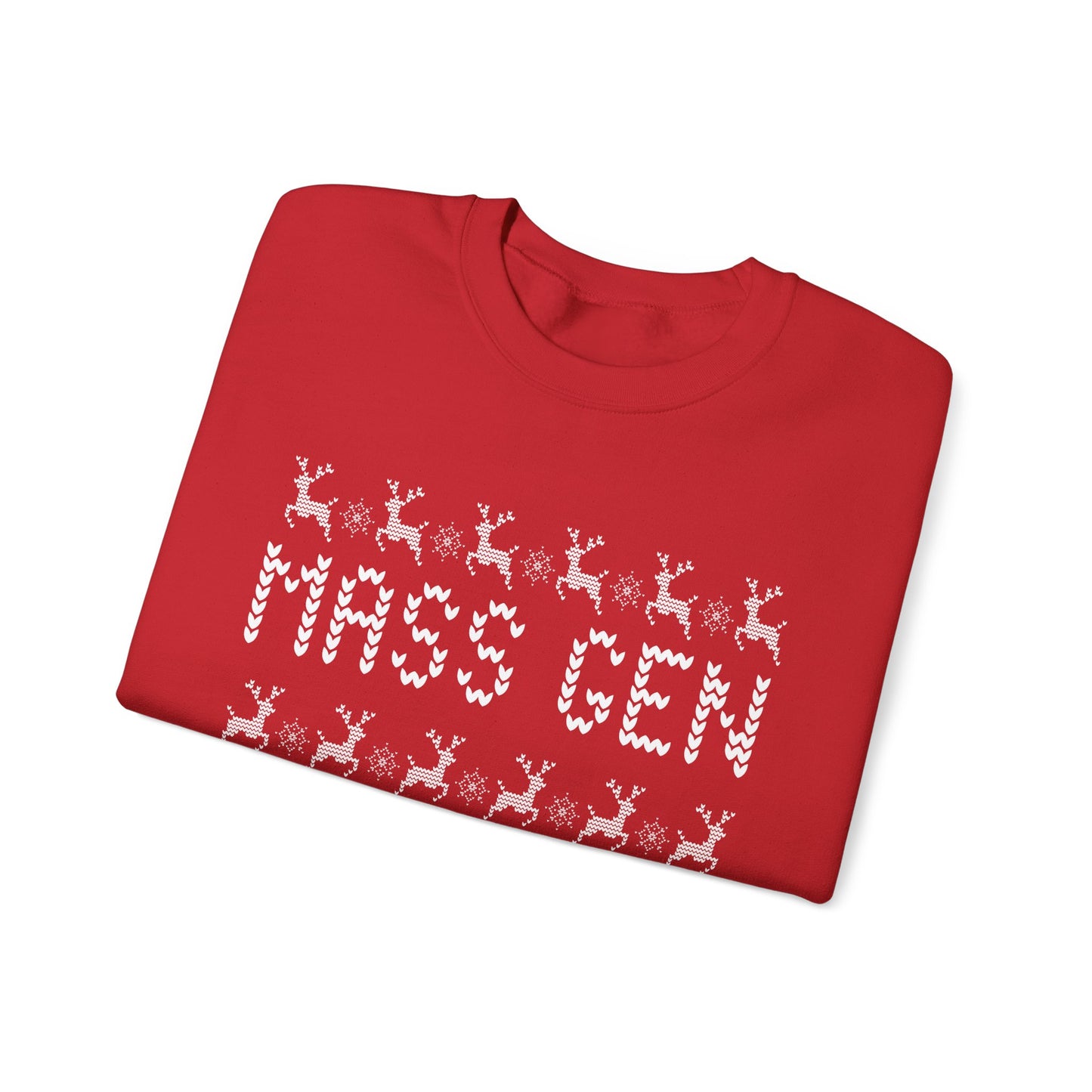 MASS GEN UGLY SWEATER HEAVY BLEND CREWNECK