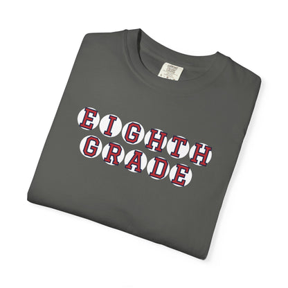 EIGHTH GRADE RED PLAYER LETTERS T-SHIRT