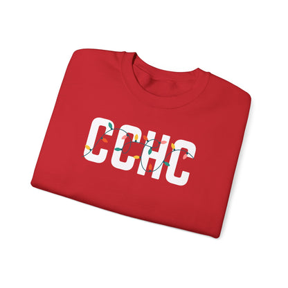 CCHC HOLIDAY LIGHTS HEAVY BLEND CREWNECK