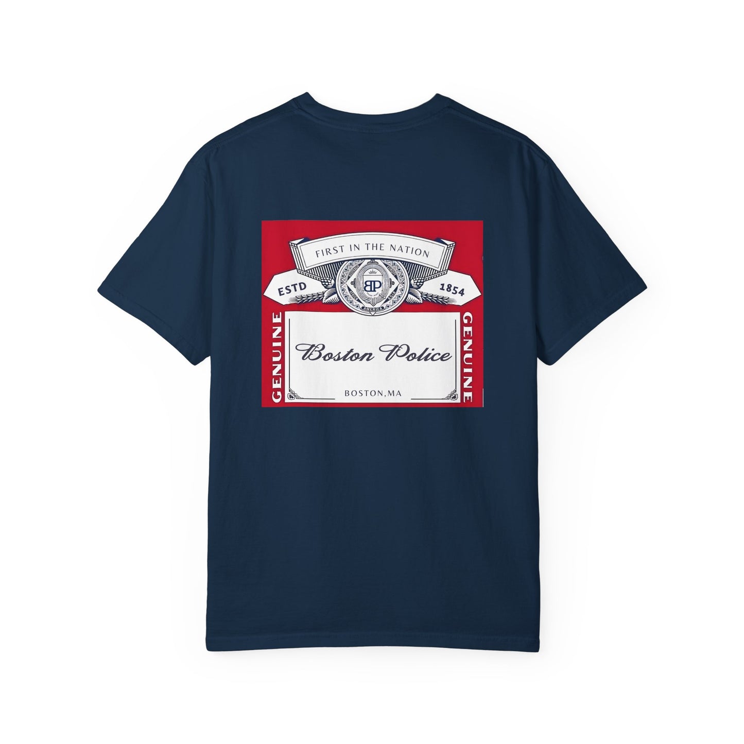 BOSTON POLICE CROWN LABEL T-SHIRT