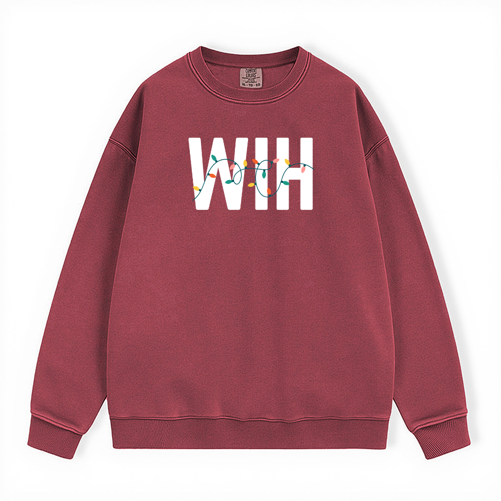WIH ALL STAFF HOLIDAY CREWNECK