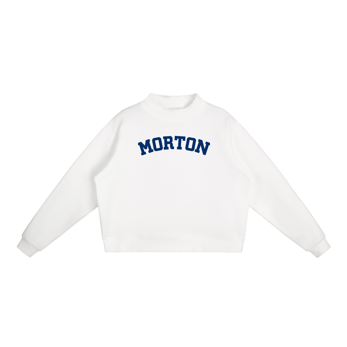 MORTON BLOCK LETTERS MOCK NECK