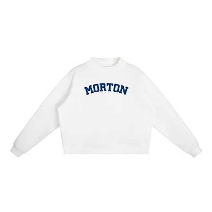 MORTON BLOCK LETTERS MOCK NECK