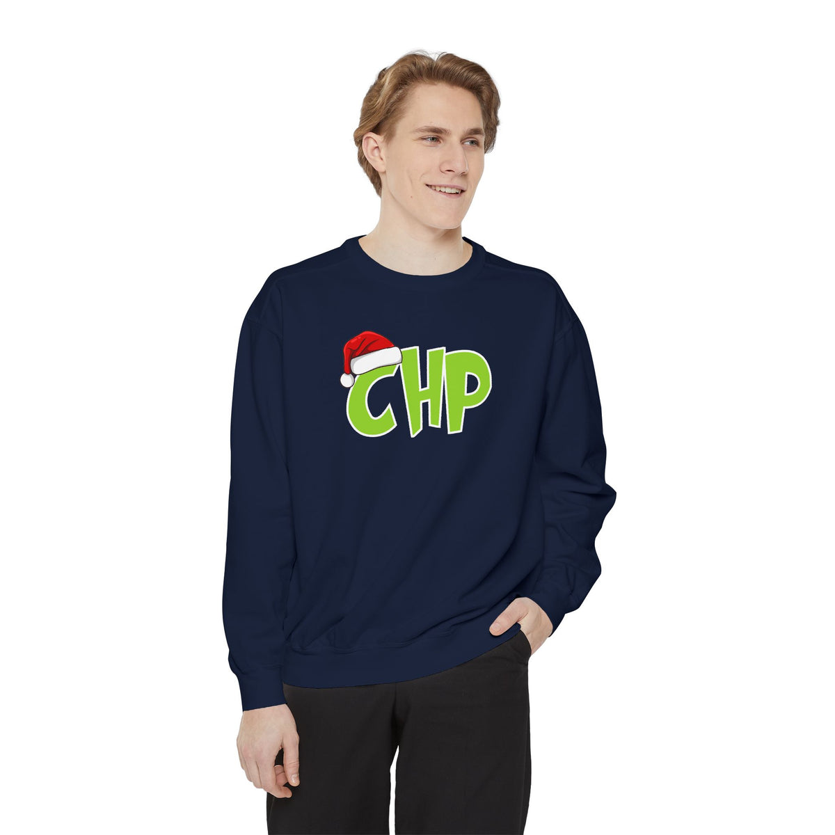 CHP GRINCH COMFORT COLORS CREWNECK
