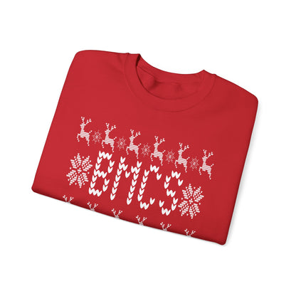 BMCS UGLY SWEATER HEAVY BLEND CREWNECK