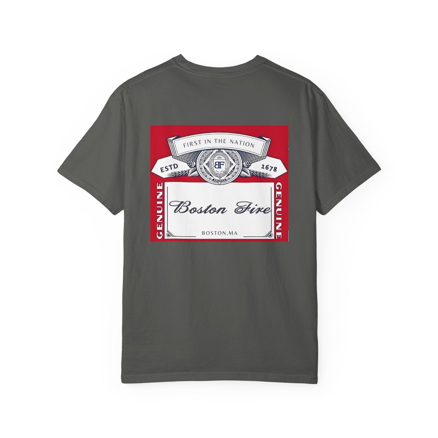 BOSTON FIRE CROWN LABEL T-SHIRT